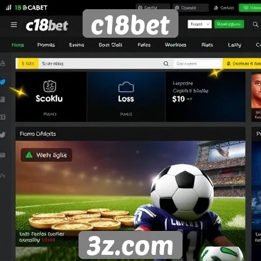Promoções atraentes no site de apostas C18bet