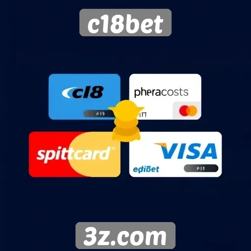 Métodos de pagamento oferecidos pelo c18bet